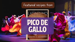 Pico de Gallo Recipe from quotLatinísimoquot by Sandra Gutierrez [upl. by Asirac]