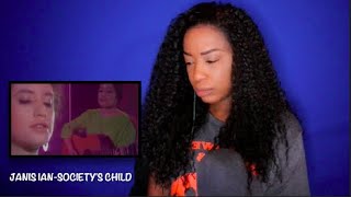 Janis Ian  Societys Child DayOne Reacts [upl. by Ettenel]