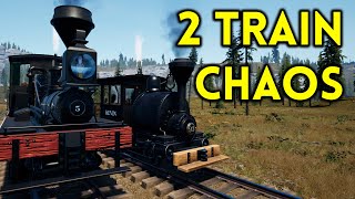 Two Train Trouble in Railroads Online Ep4 [upl. by Kerman]