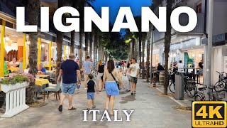 Lignano Sabbiadoro Italy in Summer 4K UHD [upl. by Elijah]