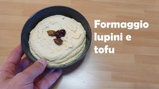 Formaggio vegano lupini e tofu [upl. by Modesta]