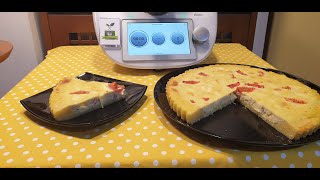 Quiche di polenta con pancetta e fontina per bimby TM6 TM5 TM31 TM21 [upl. by Carrissa]