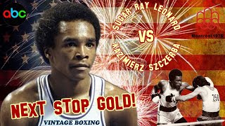 Sugar Ray Leonard vs Kazimierz Szczerba ABC 1080p 60fps [upl. by Leveridge]