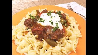 Hungarian Beef Goulash Recipe • A Flavorful European Stew  Episode 212 [upl. by Buchalter]