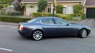 Maserati Quattroporte Acceleration [upl. by Lombardo418]