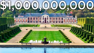 Touring the MOST EXPENSIVE HOUSE in the World  Normandy France [upl. by Ozner]