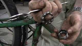 How to Take Apart and Service the Bottom Bracket on a Bicycle [upl. by Adnol]