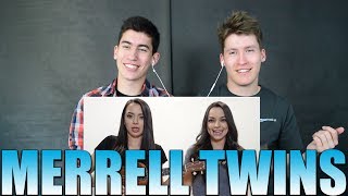 Reacting to Its Valentines Day Song  Merrell Twins [upl. by Antonina]