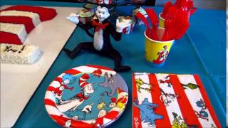 Dr Seuss Birthday Party Decoration Ideas [upl. by Nonaihr]