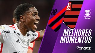 Athletico Paranaense 1x1 Flamengo  Melhores Momentos  Brasileirao2024 [upl. by Eveivenej]