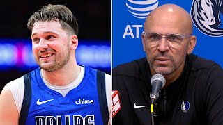 Jason Kidd on Luka Doncic Scoring 73 He is the gameplan [upl. by Oretos]