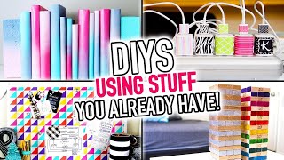 6 DIYS Using Stuff You Already Have Around Your House  DIY Compilation Video  HGTV Handmade [upl. by Mitchiner]