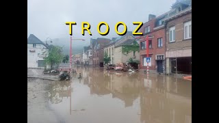 Inondations à Trooz Juillet 2021 [upl. by Ettezel]