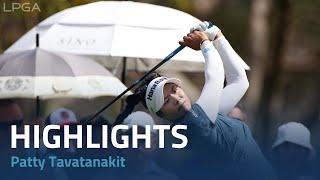 Patty Tavatanakit Round 1 Highlights  2024 Honda LPGA Thailand [upl. by Notnert234]