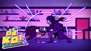 TKO and Shadowy Venomous  OK KO Let’s Be Heroes  Cartoon Network [upl. by Mcclenaghan]