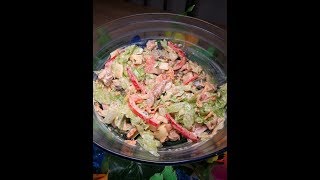 Insalata di pollo con salsa allo yogurt greco [upl. by Jaimie182]