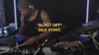 quotBLAST OFFquot Silk Sonic A Roland VDrum Cover [upl. by Joashus]