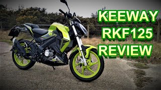 ★ KEEWAY RKF 125 REVIEW ★ [upl. by Nnaynaffit]