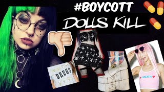 Dolls Kill Are Scum ANTI HAUL  Emily Boo [upl. by Heilner442]