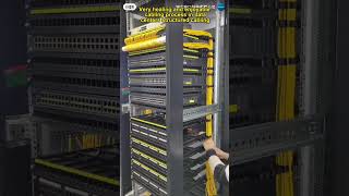 The most healing and plesant cabling process in the data centers structured cabling project [upl. by Applegate]