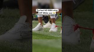 Mike McDaniel Explains OffWhite to Tua on Hardknocks 😂 [upl. by Letrice]