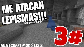 ME ATACAN LEPISMAS INVESTIGAMOS LA MAZMORRA  Minecraft con mods 1122 [upl. by Langill]