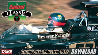 Formula One  1972 Austrian Grand Prix [upl. by Pinkham]