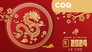 Horoscope chinois 2024  le signe du Coq astrologie 2024 année du Dragon de bois [upl. by Jorie]