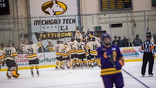 Tech Hockey  Minnesota State Highlights  031624 [upl. by Sophronia529]