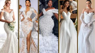 200 Gorgeous and Trendy Wedding Dresses for 2024  Wedding Dress Showcase By TruVows [upl. by Brace]