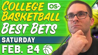 College Basketball Picks Today 22424  Best NCAAB Bets amp Predictions [upl. by Hannan]