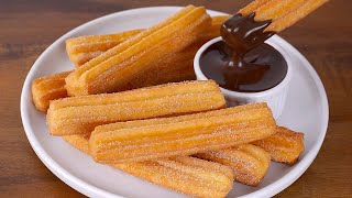 How to make PERFECT CHURROS with Hot Chocolate [upl. by Joby]