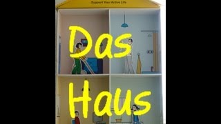 Learn German Das Haus [upl. by Schaaff]