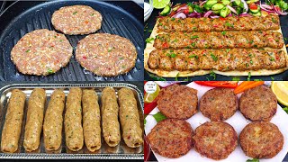 Chicken Seekh Kabab New Turkish Kebab Beef Cheese Patty Kebab Aloo chicken Kebab  Cutlets Adana [upl. by Godrich]