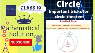 What is the relationship between arcs central angles and inscribed angles In nepali [upl. by Zolly]