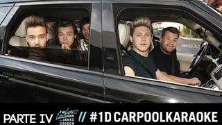 One Direction Carpool Karaoke com James Corden  Parte IV Legendado  PTBR [upl. by Fritzie]