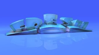 Cinema 4D  Lodowy Napis  Poradnik  Ice Text  Tutorial [upl. by Aryt228]