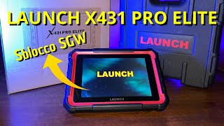 LAUNCH X431 PRO ELITE 2023  Funzione sblocco SGW per FCA ecc [upl. by Sigismond]