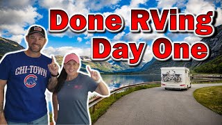 Done RVing Day One [upl. by Akcinehs]