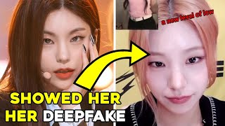 ITZY Fan Sparks Outrage for Showing Yeji Her DeepFake during Alleged Fan Call [upl. by Yessej772]