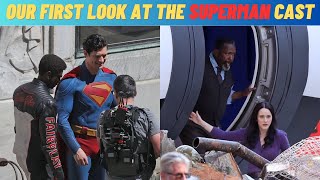 Behind The Scenes Photos Of Superman 2025 Reveals Look At New Characters [upl. by Hufnagel]