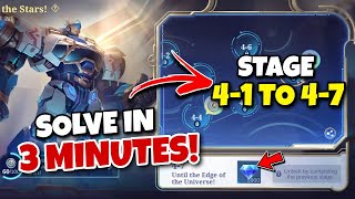 To The Stars Event Stage 41 to Stage 47 Mobile Legends 7th Anniversary How to Solve in 5 Minutes [upl. by Ellirehs]