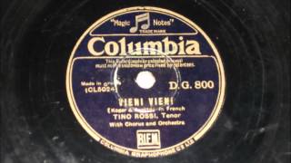 Tino Rossi  Vieni vieni  1934 [upl. by Junette]