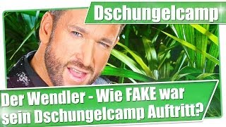 Michael Wendler Wie FAKE war sein DSCHUNGELCAMPAuftritt [upl. by Netaf]