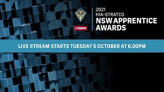 2021 HIAStratco NSW Apprentice Awards [upl. by Airednaxela]