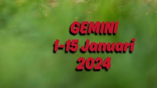 Ramalan GEMINI 115 Januari 24quotGUNAKAN KECERDASANMU amp BUKA HATIMU UNTUK CINTA KASIHquot  Aurelia Tarot [upl. by Wyon]