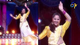 Anasuya Hot Yellow Saree Navel [upl. by Marvin5]