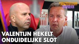 Valentijn hekelt onduidelijke Slot Hij heeft een bepaalde verplichting richting Feyenoord [upl. by Jacobsohn]