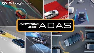 Advanced Driver Assistance System  ADAS System in Car  Explained [upl. by Teahan442]