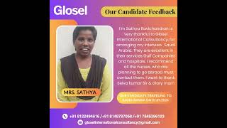 Our Candidate MsSathya ravichandran Staff Nurse traveling to Saudi Arabia on 01092024 jobvacancy [upl. by Sander]